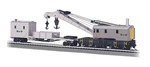 Bachmann 16138 250-TON Steam Crane & Boom Tender Maintenance Of Way Ho Scale. Fixed Price $64.99.