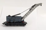 Liliput Ho Scale Heavy Wrecking Crane - Blue Deutsche Bahn Train Fleischmann?. Fixed Price $22.95.