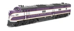 Broadway Ltd #8761 Emd E7A, Acl 536 Purple & Silver, PARAGON4 Sound/dc/dcc New. Fixed Price $269.99.