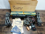 Vtg American Flyer Train Set #5301-T = 3/16" Scale Original Box As Is. Fixed Price $125.00.