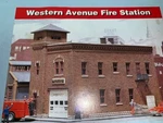 Walthers 933-3037 Ho Scale Western Avenue Fire Station Kit. Fixed Price $29.74.