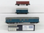 Ho Liliput L240051 Db Work Train Coach Passenger W/ Box Car & Gondola Set Of 3. Fixed Price $69.95.