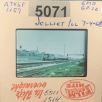At&sf 1159 Emd GP-20 Train Slide Joliet 1968 Railroad Photography. Fixed Price $7.99.