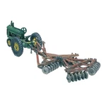 Woodland Scenics D207 Ho-scale Disc Plow & Tractor Kit 1938-1946 Details. Fixed Price $16.67.