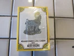 Ho Scale Woodland Scenics Metal Abandoned Log Cabin Kit. Fixed Price $15.90.