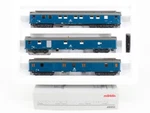 Ho Marklin 49951 Db German Federal Railroad 3-CAR Crane Tender Passenger Set. Fixed Price $279.95.