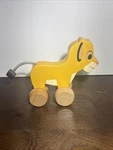 Disney Just Play Wooden Toys The Lion King Simba Pull Wheels. Fixed Price $17.99.