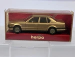 Herpa Bmw 735I Golden Car 3043 Scale 1/87 Oo Gauge Railways. Fixed Price $16.01.