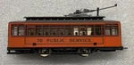 Ahm Ho #5301B - Birney Trolley Public Service #70. Fixed Price $50.00.