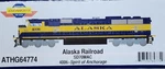 Rare*** Alaska Railroad SD70MAC Ho Scale Atheran Genesis. Fixed Price $350.00.