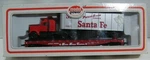 Ho Model Power 6950 Santa Fe 50' Flat Car With Tractor And Trailer. Fixed Price $9.00.