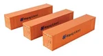 Walthers 949-18202 40' Corrugated Container- 3-PACK Hapag-lloyd Ho Scale. Fixed Price $31.99.
