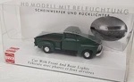Busch New Ho 1/87 Scale Chevy Pick-up Dark Green Finish With Working Lights. Fixed Price $31.99.