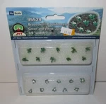 Jtt Ho Scale Broccoli & Cauliflowers Green White 3/8" Width, 20/PK #95529 Nip. Fixed Price $9.99.