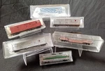 N-gauge Mixed Model/roadname Micro-trains Wheels Of Time Red Caboose 6X Lot. Fixed Price $119.99.
