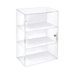 Azar Acrylic Lockbox Countertop Display Case W/ Shelves 12.375" Wide. Fixed Price $52.95.
