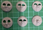 Custom Ho/oo Bachmann Thomas & Friends Edward Magnetic Faces Set Of Six. Fixed Price $20.00.