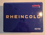 Marklin Ho 26750 Drg Years Rheingold Set Tinplate Box. Fixed Price $425.00.