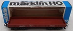 Marklin 4473 Ho Scale German Federal Railway Low Side Flatcar Ex/box. Fixed Price $13.13.