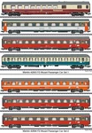 Marklin Insider 42893 And 42894 Fd Mozart Coach Sets Mfx Digital Sound Ho. Fixed Price $825.00.