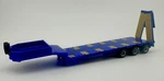 1:87 Herpa 76371-010 Goldhofer Drop Deck Trailer W/ramps 3-AXLE Blue. Fixed Price $37.95.