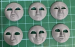 Custom Ho/oo Bachmann Henry Magnetic Faces Set Of 6. Fixed Price $20.00.