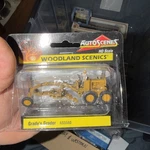 New Woodland Grady's Grader Ho Scale AS5560. Fixed Price $25.64.