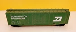 Burlington Northern Bn 100024 Model Train Railroad Ho Gauge Vintage Free Shipp.. Fixed Price $16.20.