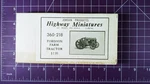Ho Scale Jordan Products 360-218 Fordson Farm Tractor, Sealed Contents. Fixed Price $15.40.