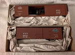 Accurail Ho New York Central (nyc) 40 & 50' Double Door Box Cars Nib. Fixed Price $11.00.