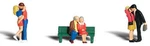 Woodland Scenics Ho Scale Accents Figures/people Set Lovers - 3 Couples. Fixed Price $15.49.