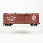 Athearn Ho Scale Missouri Seaboard Railroad #19609 40' Box Car Kit Built. Fixed Price $18.99.