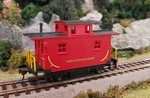 * 1/87 Ho Scale Bachmann Usa Wheel Timber Caboose Weyerhauser 18444BAC. Fixed Price $17.94.