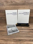Santa Fe Alco Century #6682 Locomotive Engine With 3 Train Books. Fixed Price $40.00.