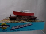 Boxed Athearn 40' Seaboard Flat Car With Boat Load 1354 Ho Gauge L13. Fixed Price $48.70.