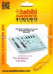 BBBB3D0039 1:32 Babibi Model Cockpit Detail Set F-16C Block 50-52 Late. Fixed Price $32.49.