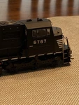 Athearn Northfolk Southern SD60M Diesel Engine 6767 Used Box. Fixed Price $135.99.