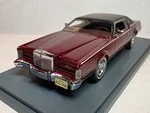 Neo Scale Models 1:43 1973 Continental Mark Iv Red Moondust Poly/blk Top Lovely!. Fixed Price $249.00.