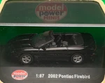 1:87 Diecast Model Power 2002 Pontiac Firebird, Black Nib! HO5578. Fixed Price $14.71.