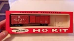 Ho Scale Varney Models, 40' Box Car, Atsf Santa Fe, Brown, #1289057 Vintage. Fixed Price $24.00.