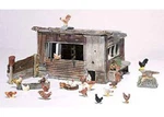 New Woodland Ho Structure Kit Chicken Coop D215. Fixed Price $24.45.