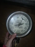 Large Antique Steam Gauge Locomotive. Fixed Price $223.00.