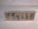 Ho Scale Preiser Transition Era Freight Train Crew Item 10453. Fixed Price $16.00.