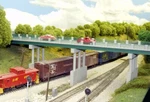 Rix Products Ho Scale Wrought Iron 150 Highway Overpass W/piers 628-0123. Fixed Price $39.56.