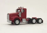 Red Kenworth T800 Day Cab 1/87 Ho Logistics 415572 3" Plastic Mini. Fixed Price $26.50.
