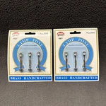 Model Power 595 Lamp Post Brass Lighted Accessories 2 Packs 6 Total Trains Ho. Fixed Price $19.99.
