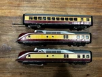T-ho Roco Trans Europ Express Rail 3-CAR Set No Boxes 2 Powered. Fixed Price $229.99.