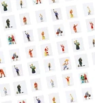 Oo/ho Gauge Hand-painted Model Figures Preiser. Fixed Price $14.30.