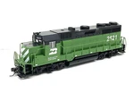 Custom Kato Ho Emd GP35 Burlington Northern Bn #2521 Dcc/snd N0241. Fixed Price $269.98.