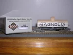 L.L./P2K #23532 Magnolia Type 21 10,000 Gallon Tank Car #725 Weathered 1/87. Fixed Price $30.49.